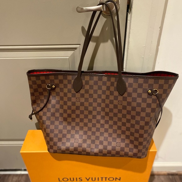 SOLD-Louis Vuitton Neverfull GM Damier Ebene - Picture 3 of 8